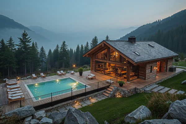 Готель з басейном у Карпатах: як поєднати гірський клімат та водний релакс