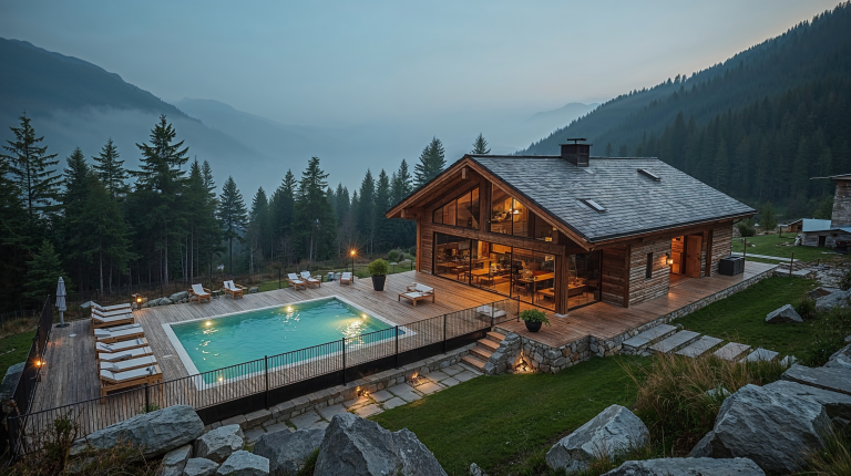Готель з басейном у Карпатах: як поєднати гірський клімат та водний релакс